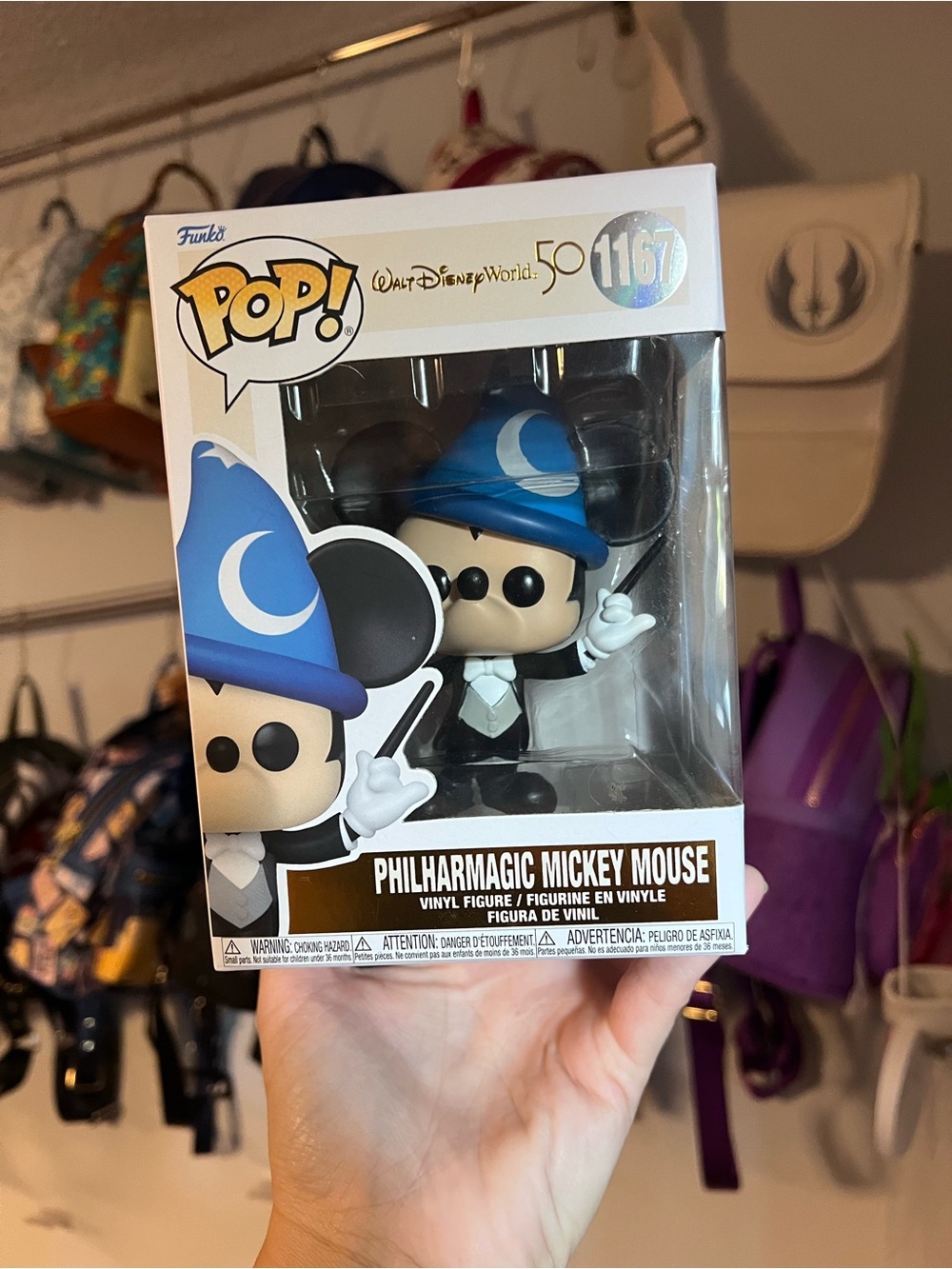 Funko Philharmagic Mickey Mouse Vinyl Figure - Blue #1167
